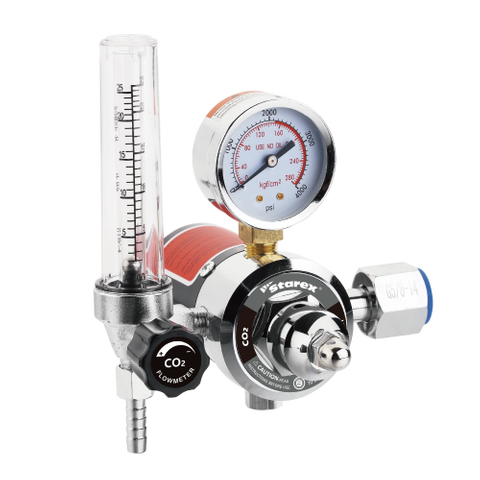 Medidor de vazão do regulador do aquecedor de CO2 CRF521