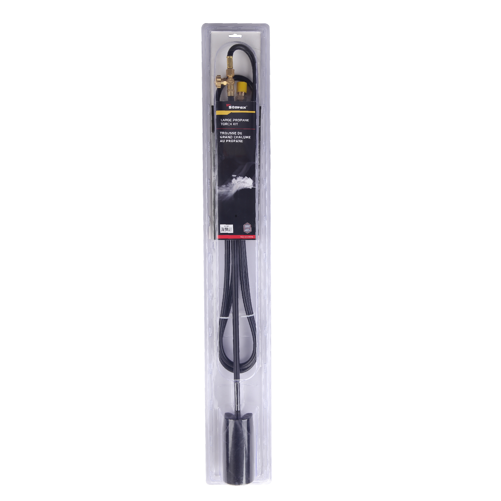 Kit de tocha de propano para serviço pesado reto 500.000 BTU
