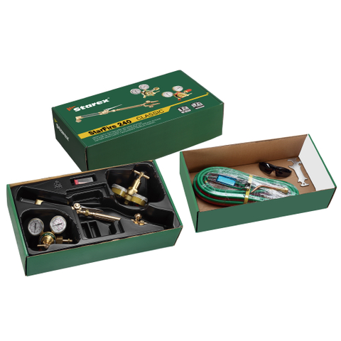 Kit de corte e soldagem StarFire 240 para serviços médios V*Star VMCW-240TP