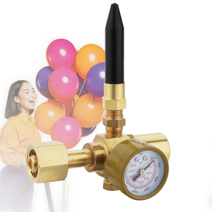 Enchimento de balão de hélio Deluxe com medidor
