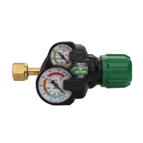 Regulador de oxigênio e acetileno da série Heavy Duty EDGE 2.0 ESS42