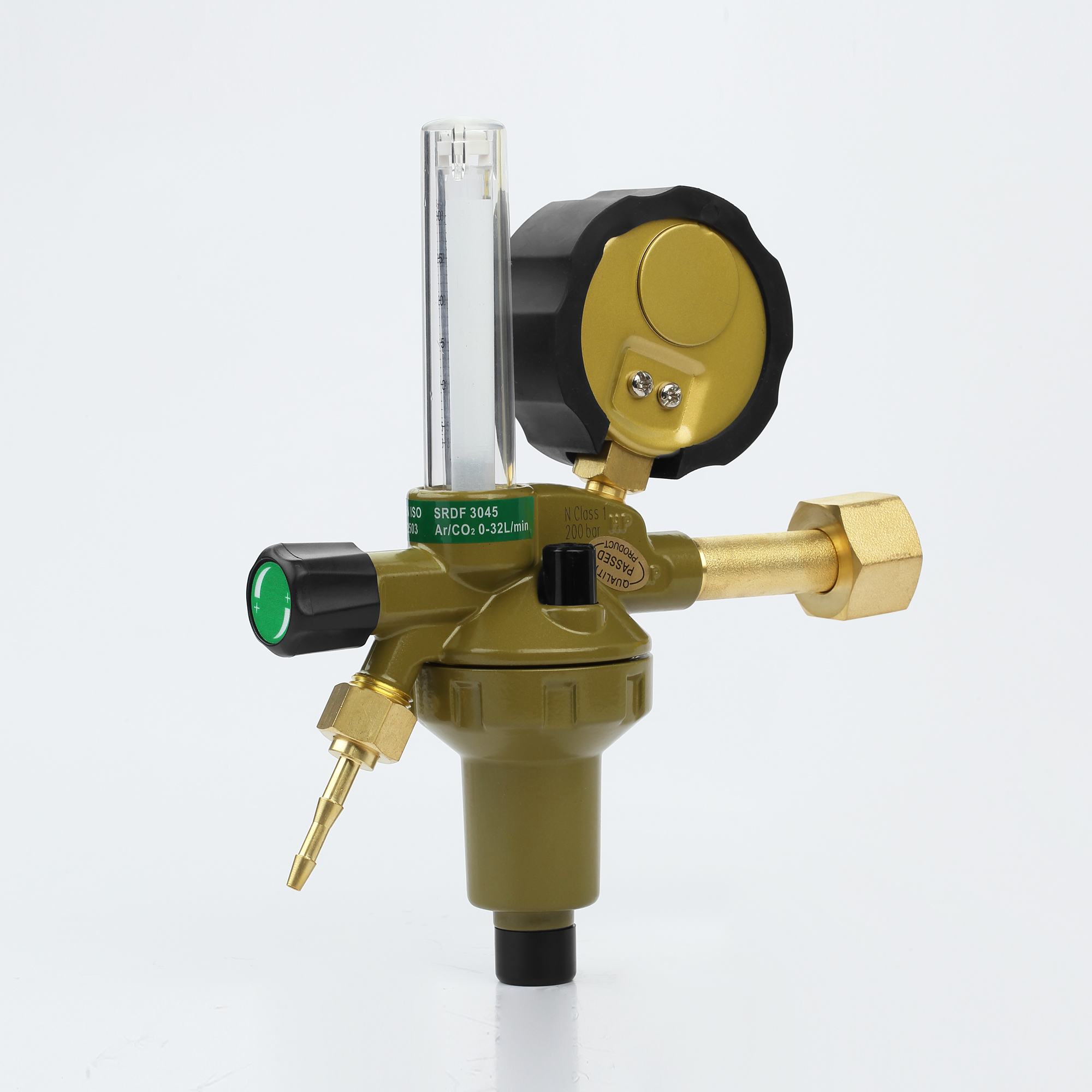 Regulador DINCONTROL para serviços médios, oxigênio, acetileno e argônio
