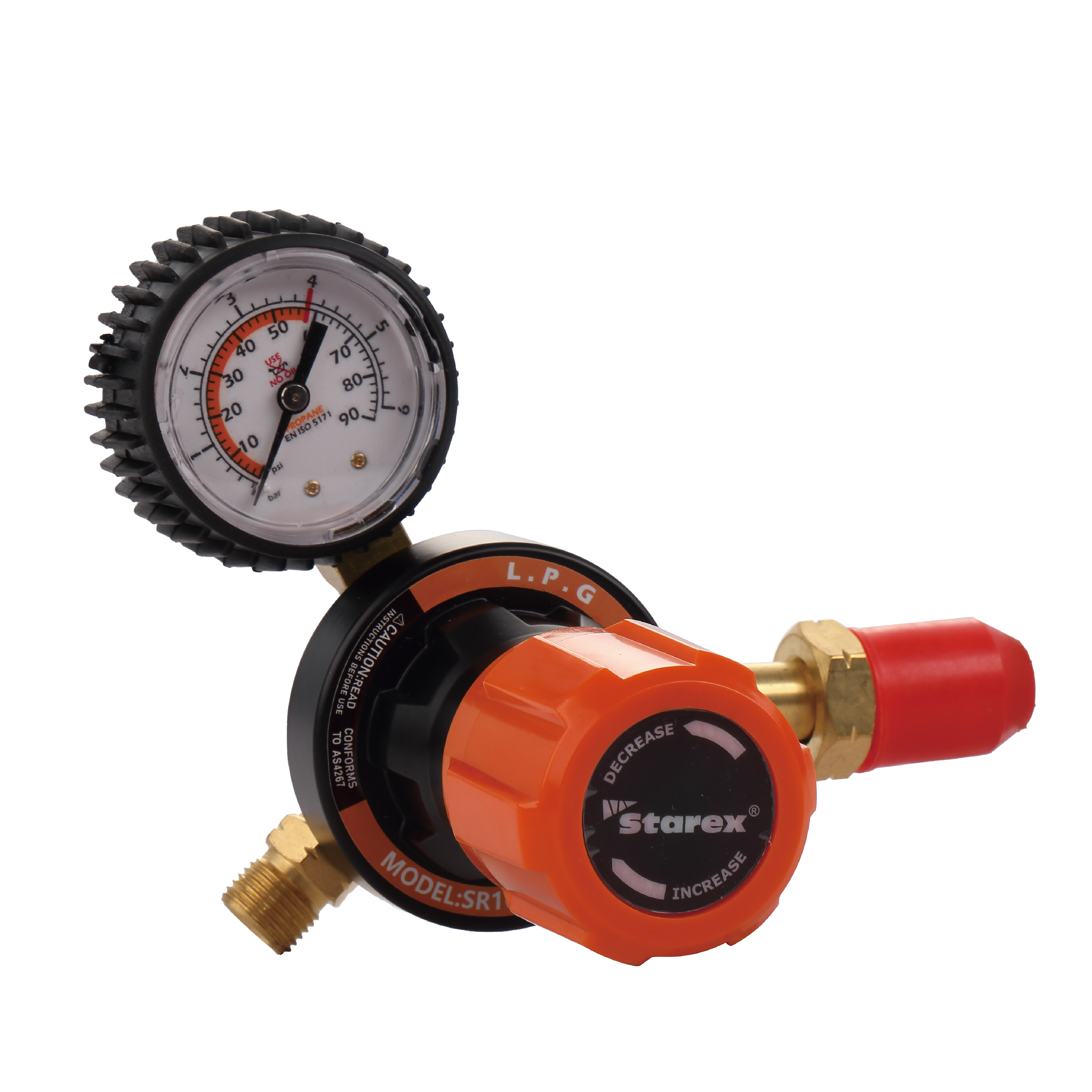 Regulador CW*Star de serviço médio, oxigênio, acetileno e propano