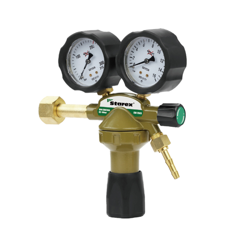 Regulador DINCONTROL para serviços médios, oxigênio, acetileno e argônio