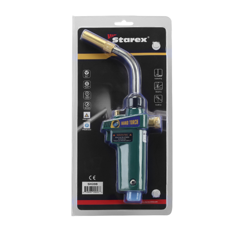 Tocha manual com ignição automática de propano/gás Mapp SH208