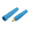 Conector do cabo de soldagem com trava torcida