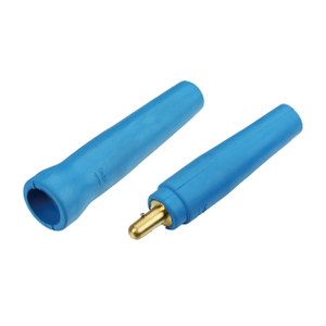 Conector do cabo de soldagem com trava torcida