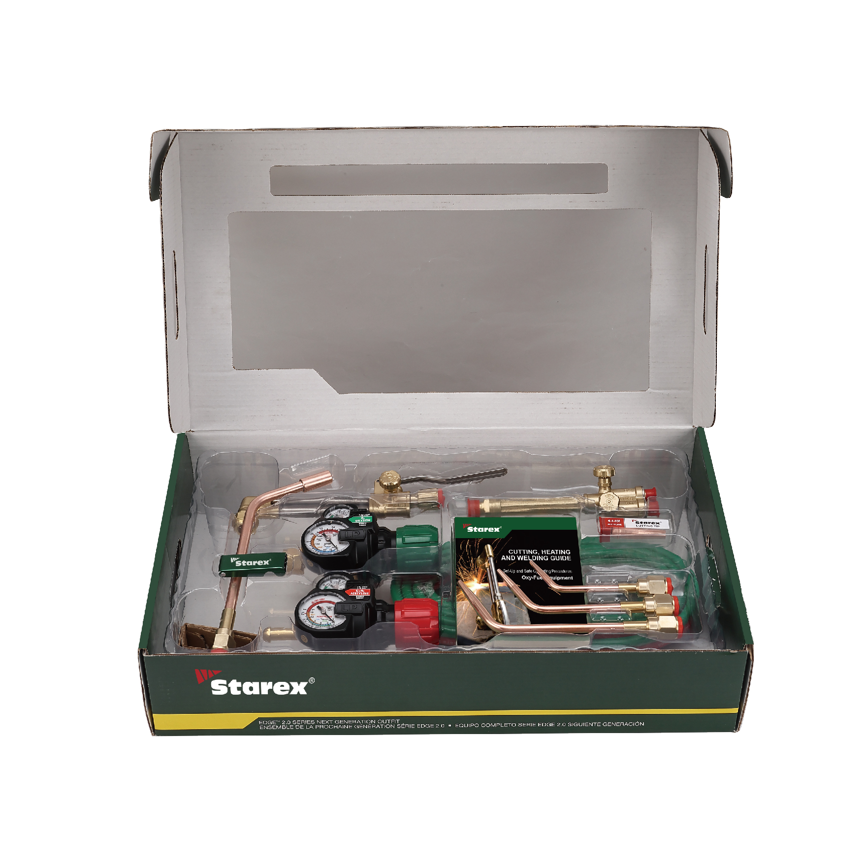 Kit de aquecimento e soldagem de corte Heavy Duty Journeyman EDGE 2.0
